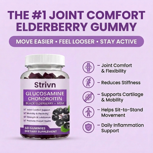 Elderberry Gummies - For Joint Relief & Mobility