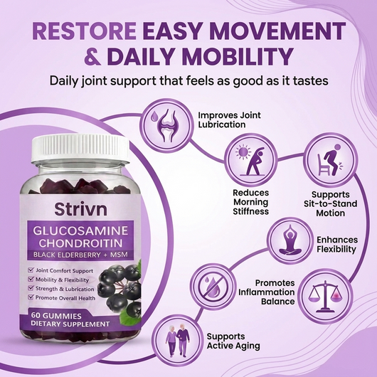 Elderberry Gummies - For Joint Relief & Mobility